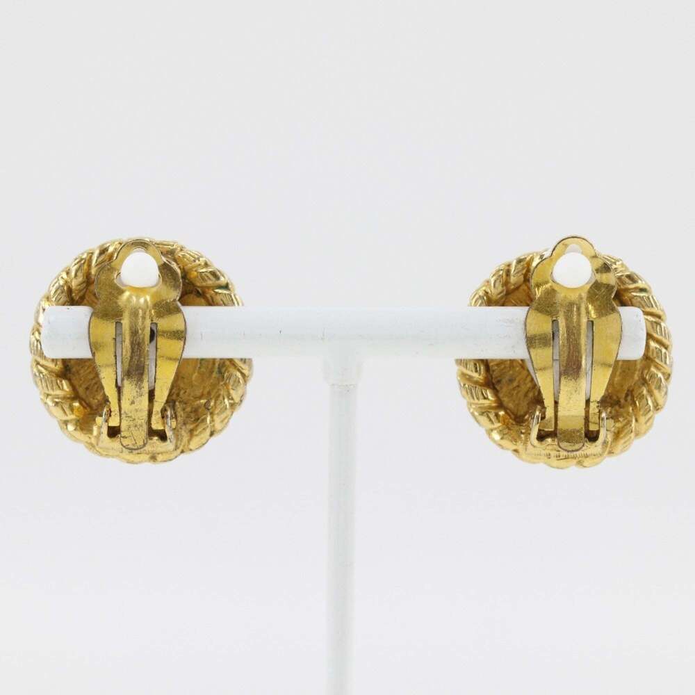 CHANEL Authentic Gold Earrings - Picture 3 of 9